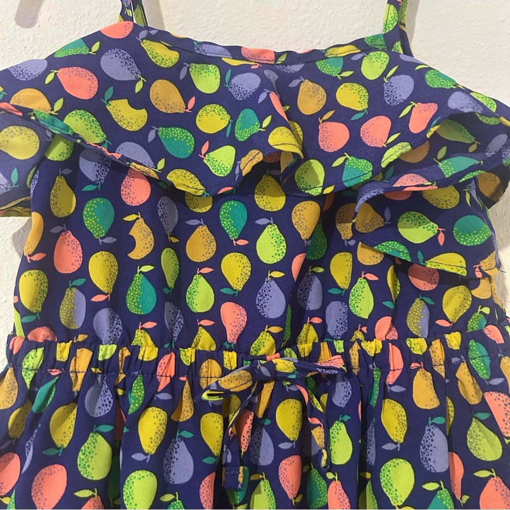 Colorful Pear Print Dress - Picture 10 of 10